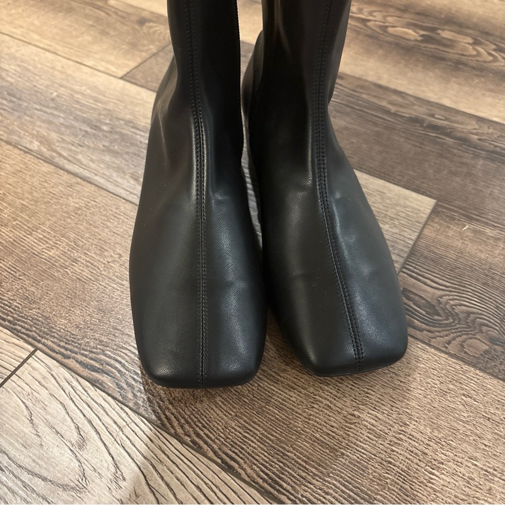 Women's Aerosoles Nina Bootie Black SZ 7 - Picture 4 of 8
